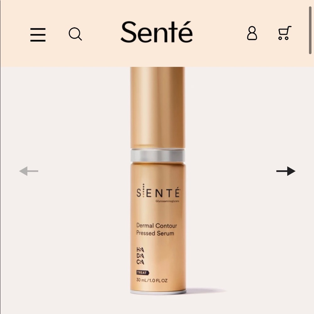 BRAND NEW IN BOX - Senté Dermal Contour Pressed Serum - 30mL - BEST SELLER!